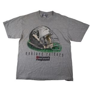 Vintage 90s Lee Sports Oakland Raiders Graphic T Shirt